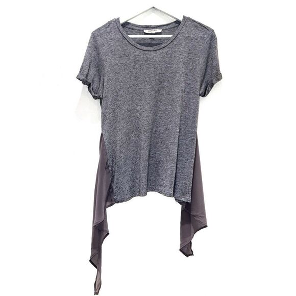 Y2K All Saints Gray Yato Knot Front T Shirt Small Graphic Tee - Picture 10 of 12